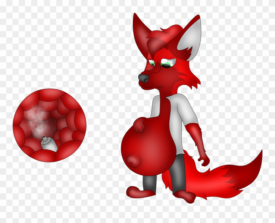 Inflation Gas Bomb - Cartoon Clipart