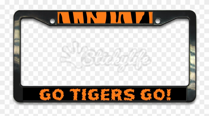 Oklahoma State Alumni License Plate Frame Clipart