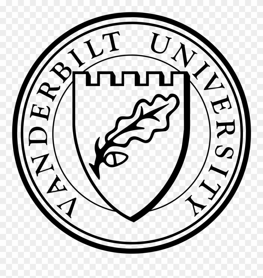 Vanderbilt University Logo Transparent Svg Vector Freebie - Caracas Stock Exchange Logo Clipart