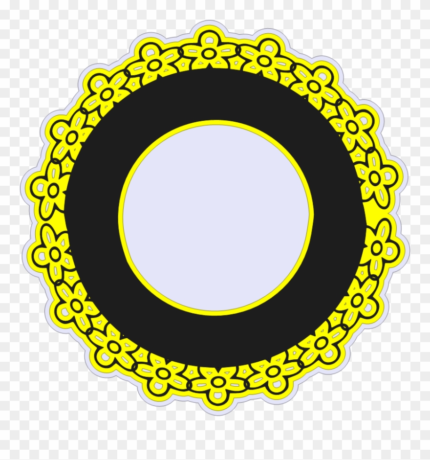 Flower Doily - Fashion Target Breast Cancer Clipart