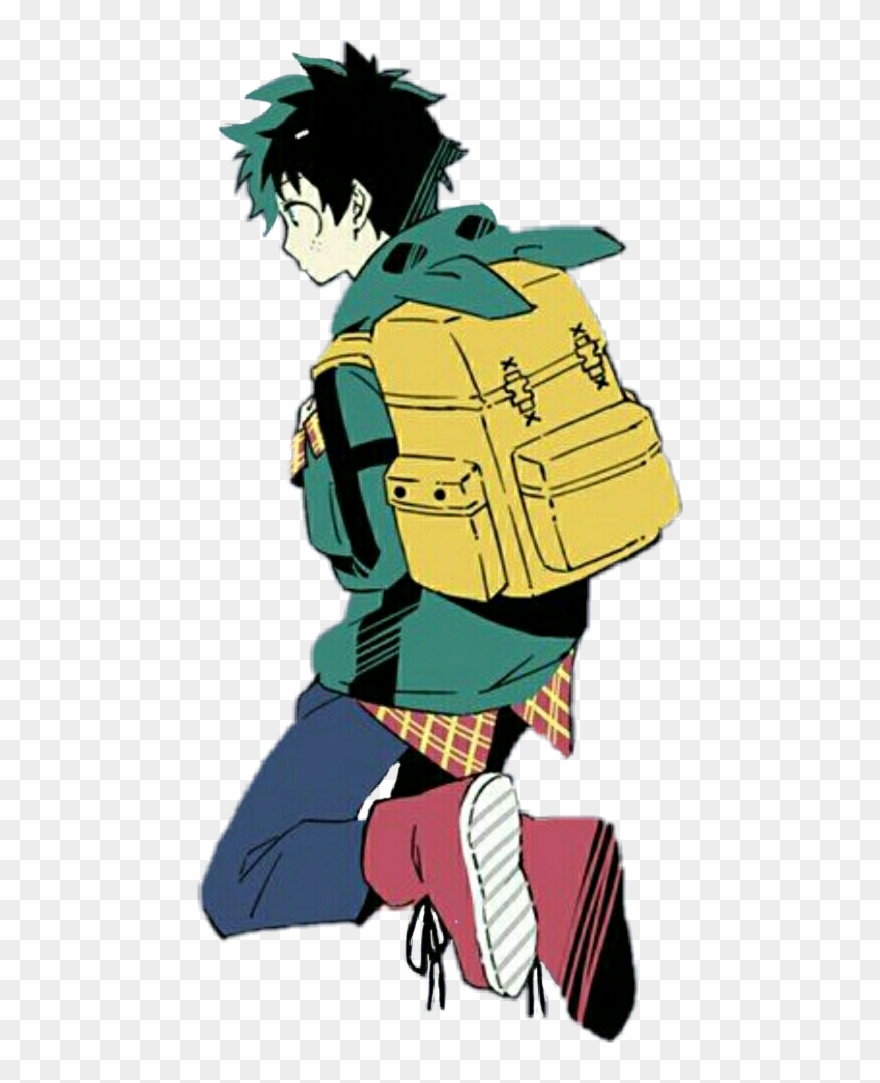 Deku Midoriya Midoriyaizuku Myheroacademia Bokunoheroac - Illustration Clipart