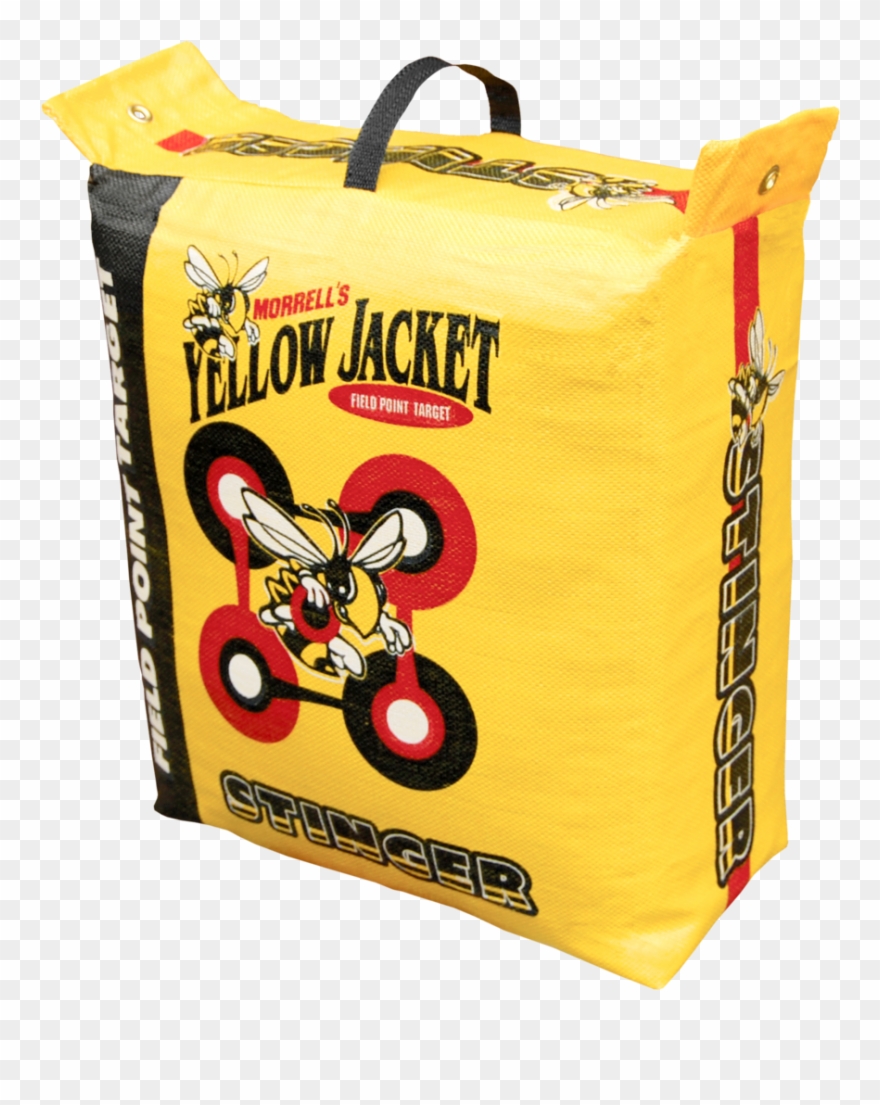 Yellow Jacket Stinger Field Point Archery Target - Bag Clipart