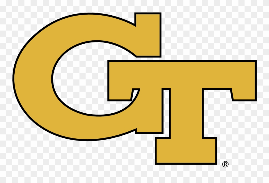 Clipart Black And White Library Tech Yellow Jackets - Georgia Tech College Logo - Png Download