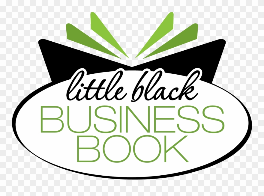Little Black Business Book Image Clipart
