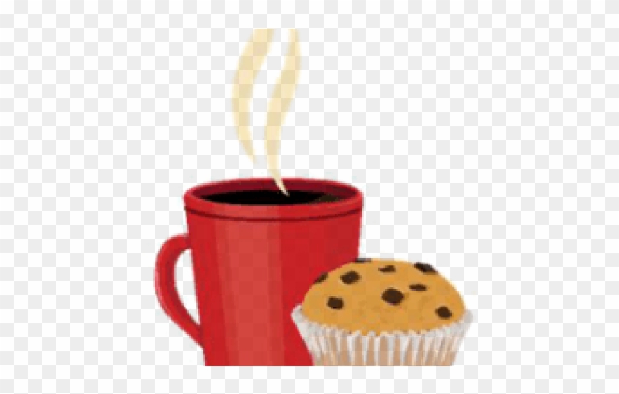 Tea Clipart Muffin - Coffee And Muffins Clipart - Png Download
