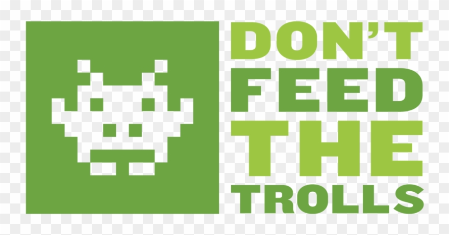 Trolls Logo Png - Don T Feed The Trolls Clipart