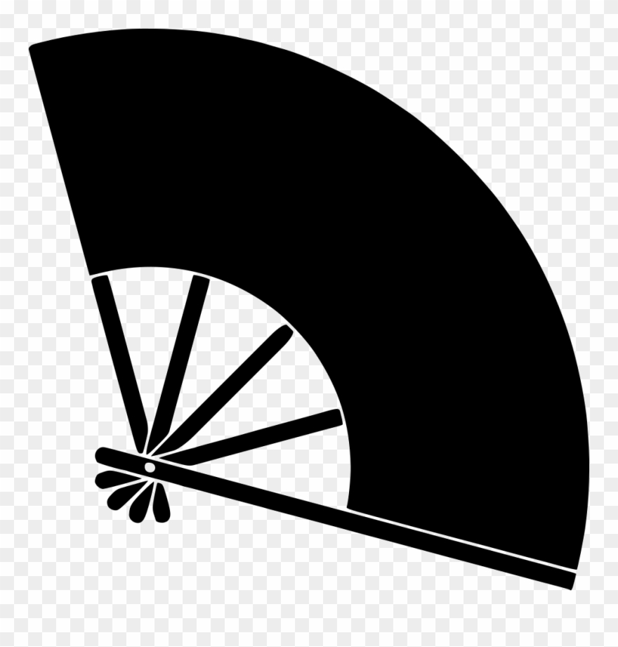 Hand Clip Art Transprent - Icono Abanico Png Transparent Png