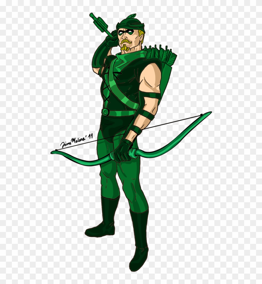 Green Arrow - Green Arrow Comic Png Clipart