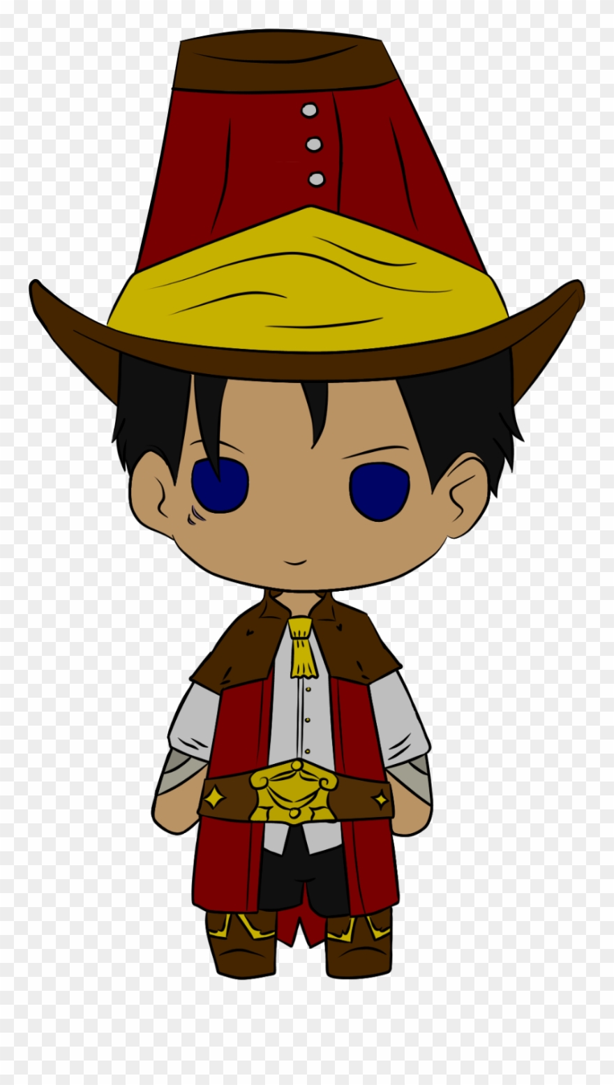 It's A Chibi Tesla Coyle - Cartoon Clipart