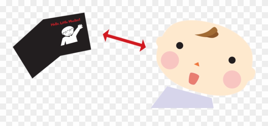 How To Read This Book To Your Baby - Cartoon Clipart