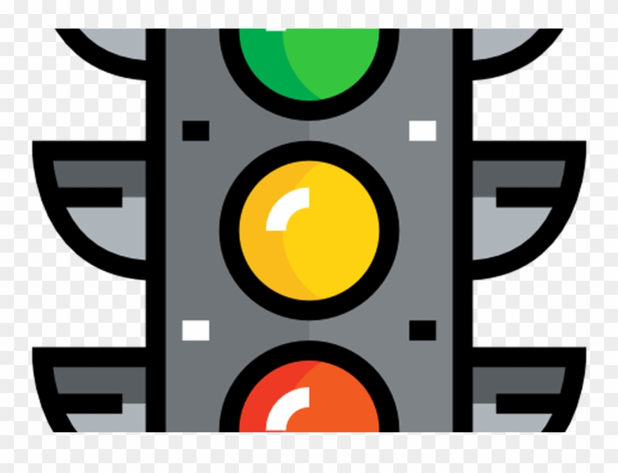 Cartoon Traffic Light Clipart Best - Cute Traffic Light Clipart - Png Download