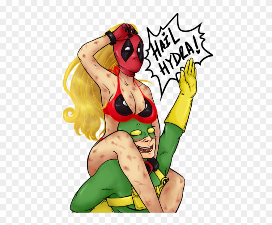 Hail Hydra - Image - Lady Deadpool And Bob Clipart