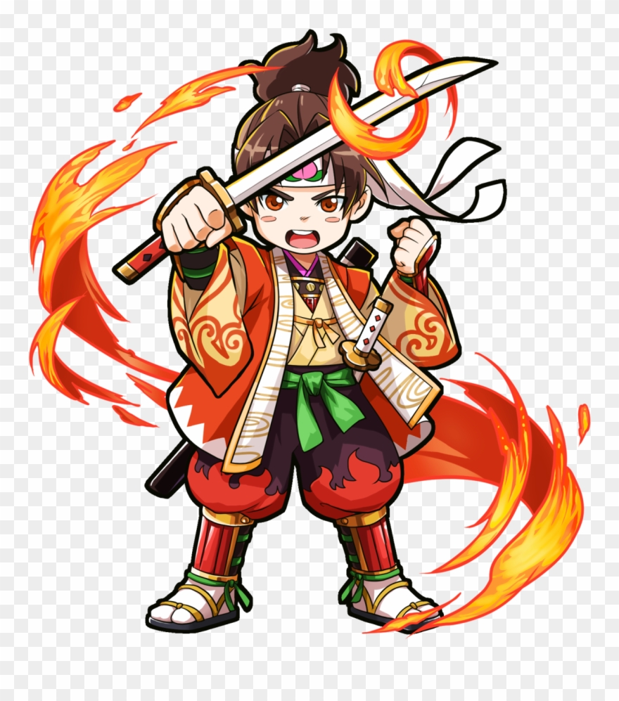 Momotaro - 怪物 彈 珠 桃太郎 Clipart