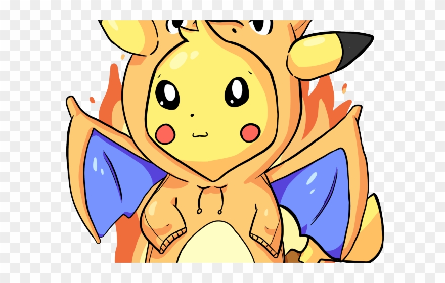 Pikachu Clipart Dressed - Cartoon - Png Download