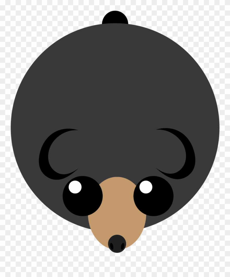 Black Bear - Cartoon Clipart