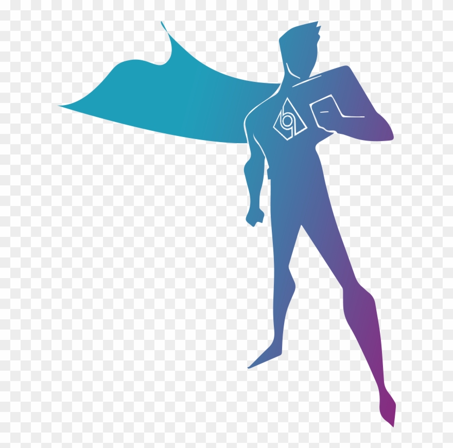 Carnaval Theme Super Heros Clipart