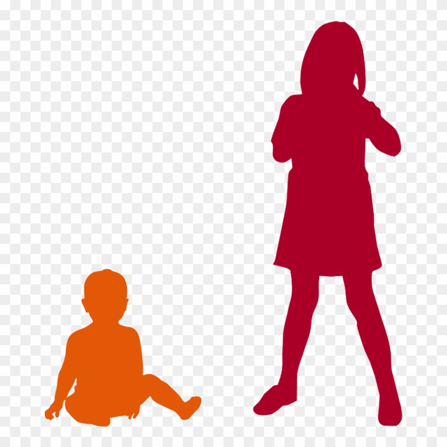54edca5b032f7a4e56fc8bf1 Features Agerange - Ребенок Сидит Силуэт Clipart