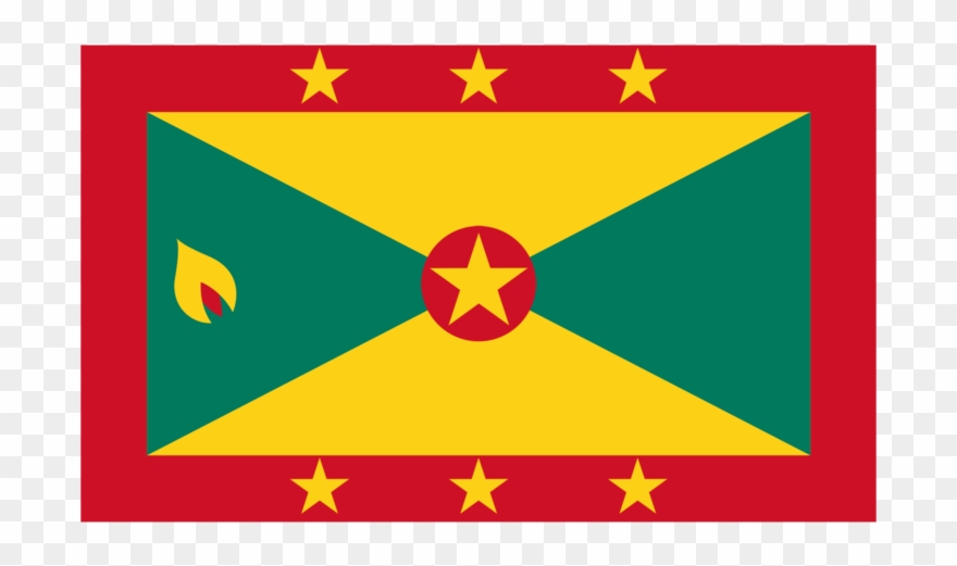 About Grenada - Grenada Flag Clipart