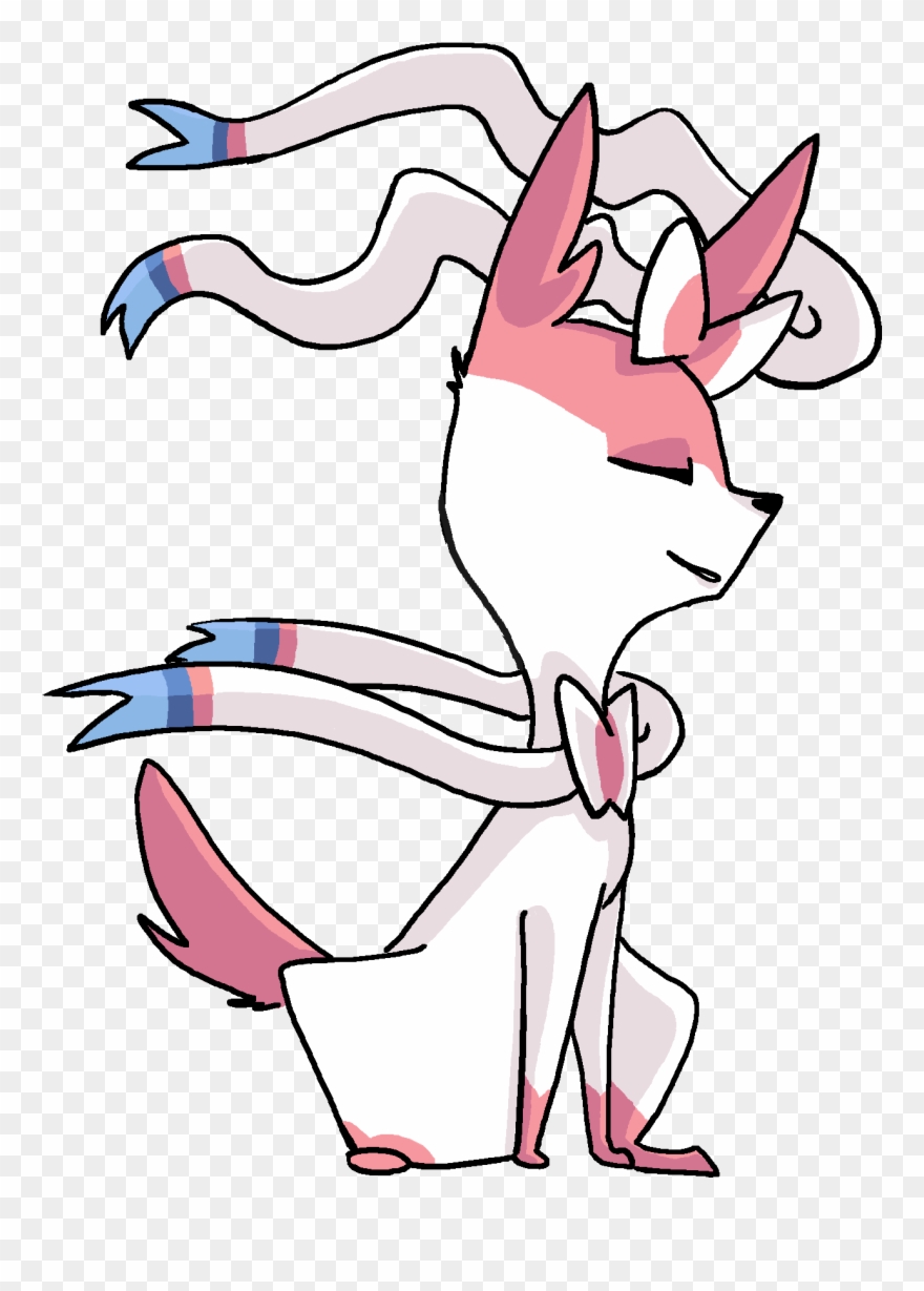 Clip Stock Sylveon At Getdrawings Com Free For Personal - Drawing - Png Download