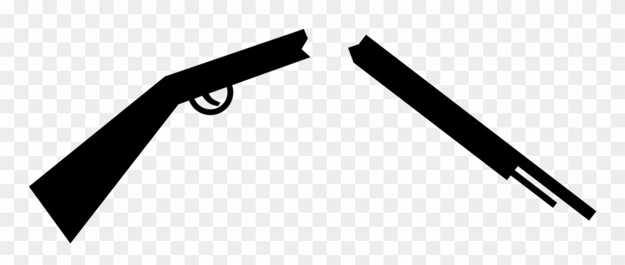 Rifle Weapon Air Gun Firearm - Broken Rifle Clipart