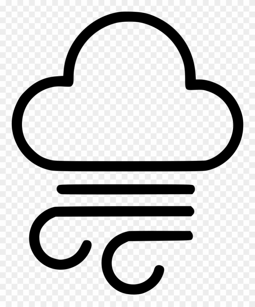 Thunder Clipart Cloudy - Cloud - Png Download