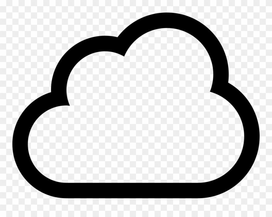 Cloud Outline Drawing At Getdrawings Com Free - Icono Conexion Png Clipart