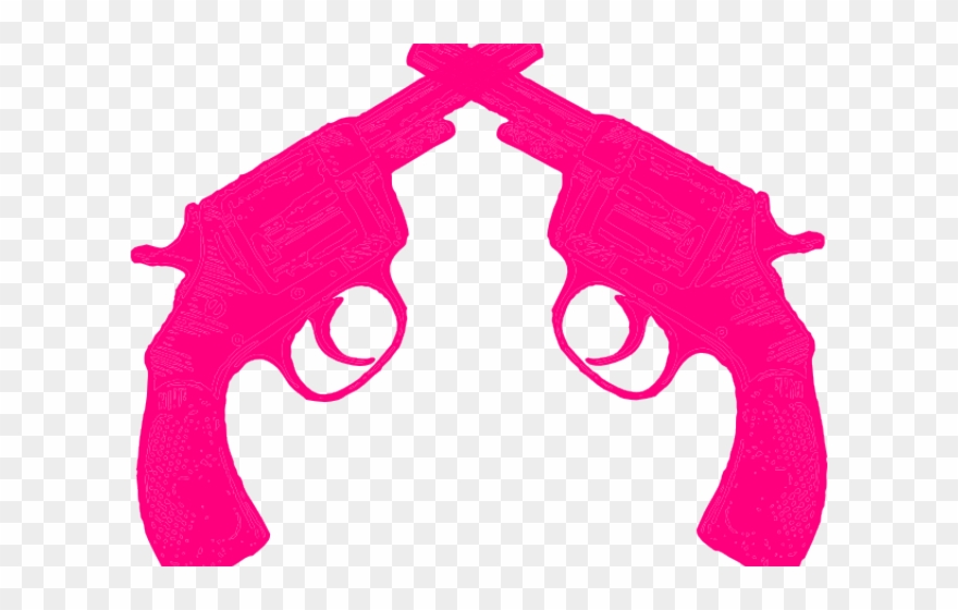 Pink Gun Png Clipart
