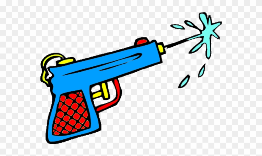 Pistol Clipart Water Gun - Water Guns Clipart Png Transparent Png