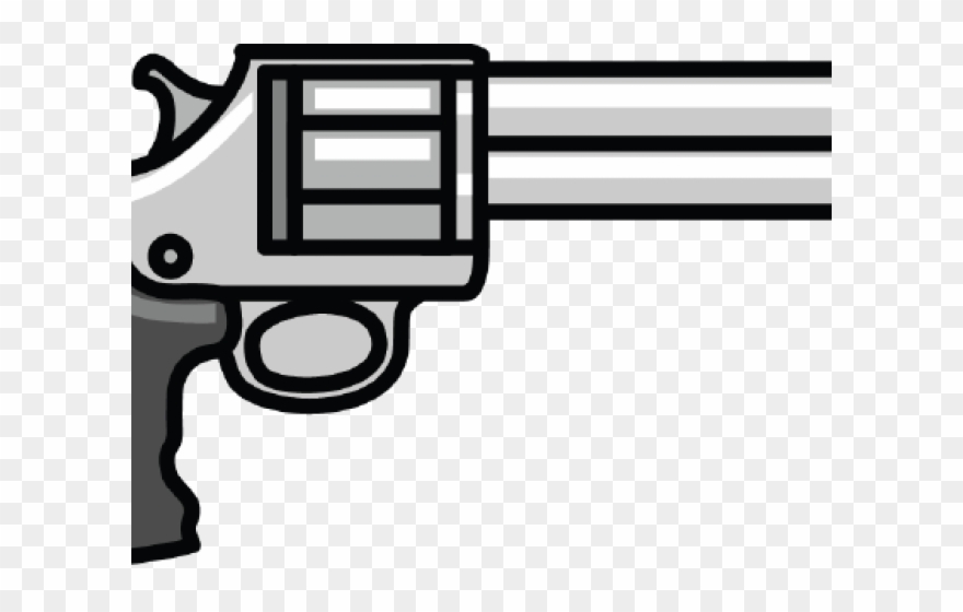 Gun Clipart Bb Gun - Pistol Cartoon - Png Download