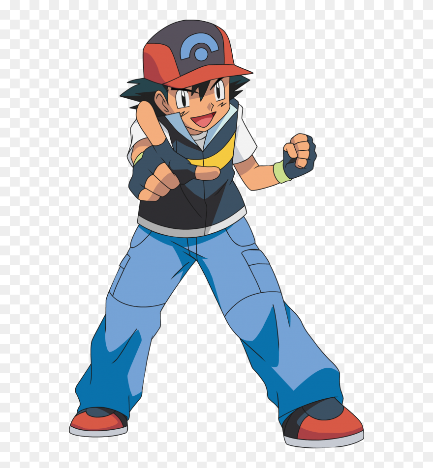 90s Clipart Pop Culture - Ash Ketchum Gen 4 - Png Download