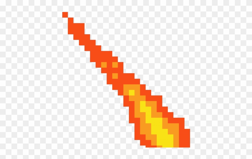 Meteor Clipart Pixel Art - Minecraft Papercraft - Png Download