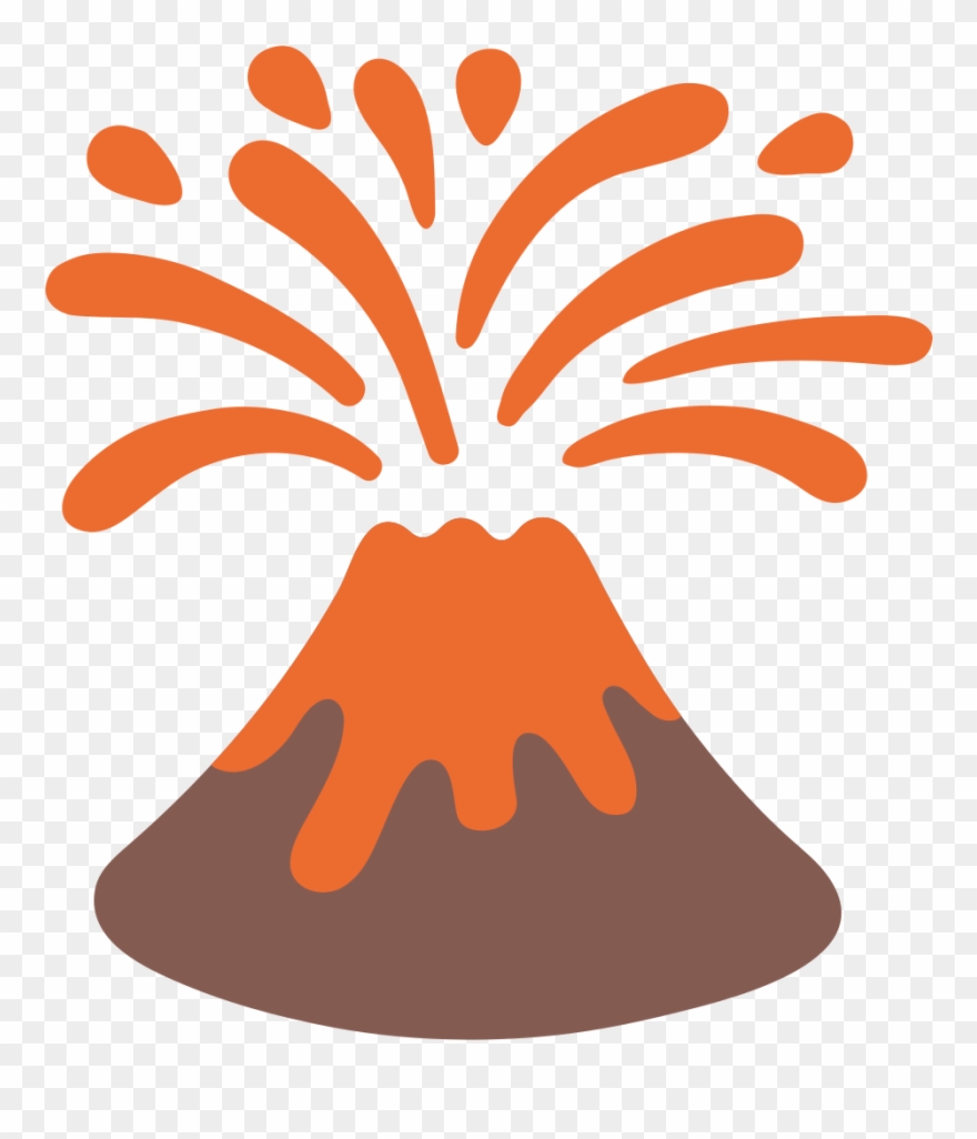 File Emoji U F B Wikipedia Fileemoji - Volcano Emoji Clipart