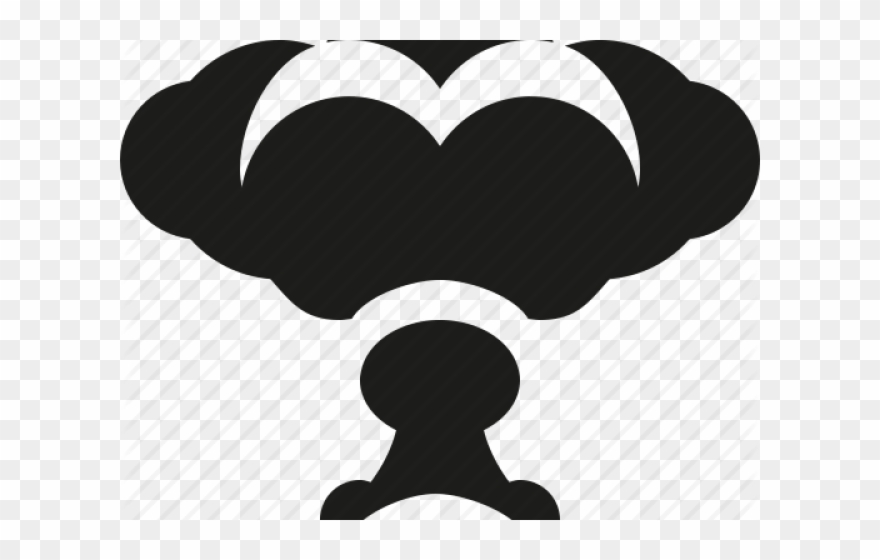 Nuclear Explosion Clipart Nuclear War - Nuclear Weapon - Png Download