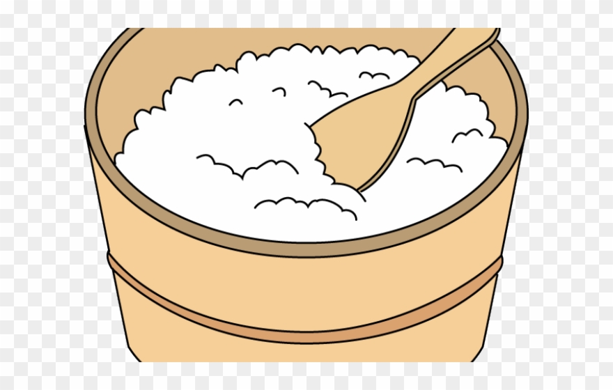 Rice Clipart Rice Dish - Cartoon - Png Download