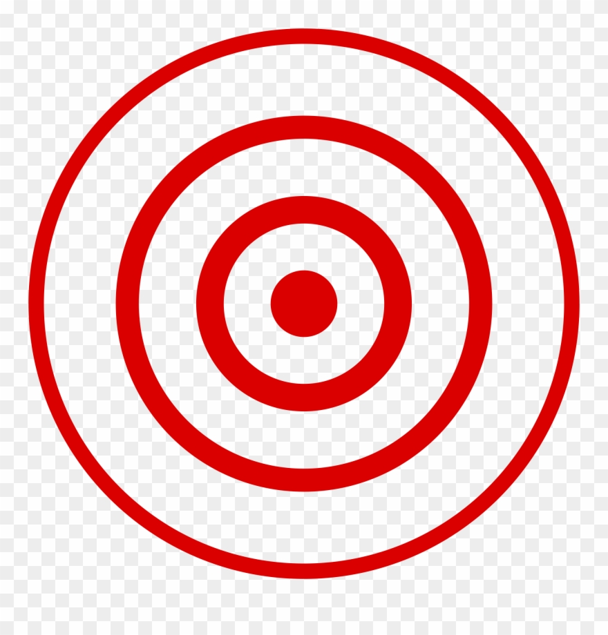 Bullseye Image - Clipart Library - Bullseye Transparent - Png Download