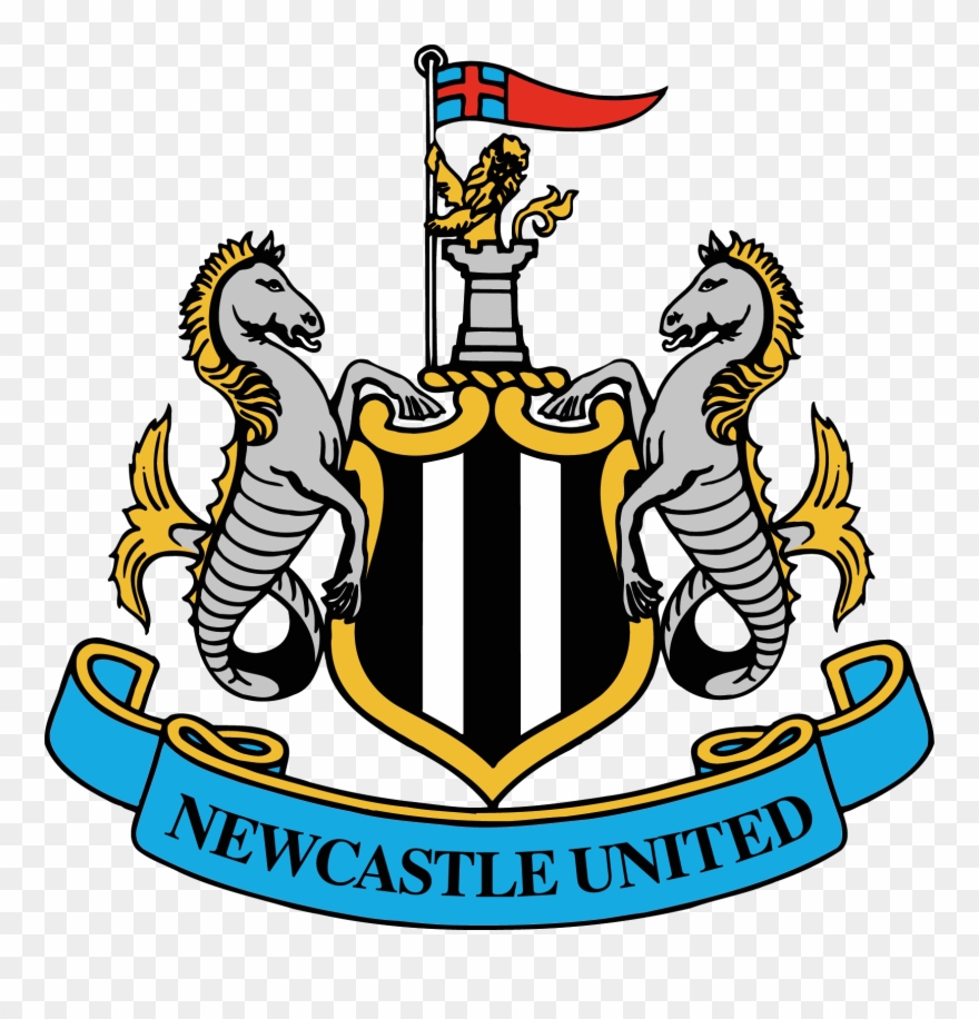 Logos Clipart Football Club - Newcastle United Logo Vector - Png Download
