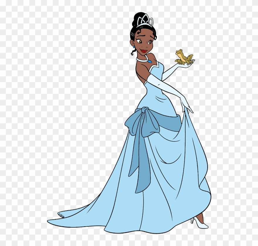 The Princess And The Frog Clip Art Disney Clip Art - Tiana Clipart - Png Download