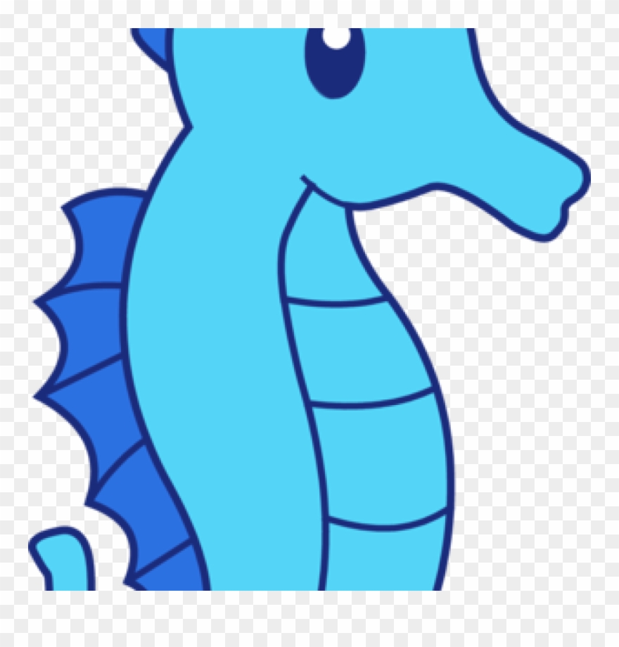 Seahorse Balloon Hatenylo Com - Fish Clipart Cute - Png Download