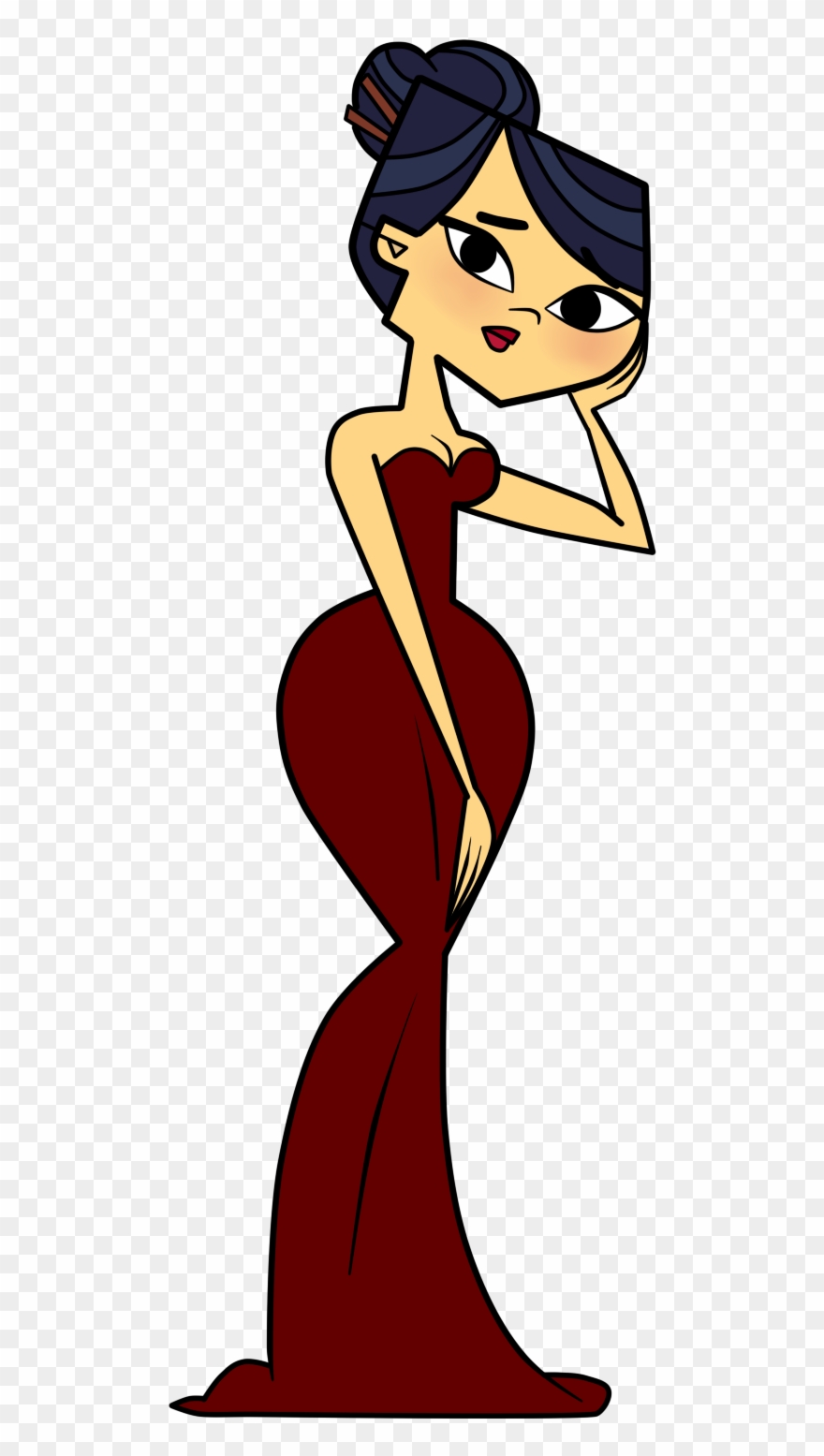 Emma Prom Dress Png Request By Evaheartsart - Total Drama Prom Png Clipart