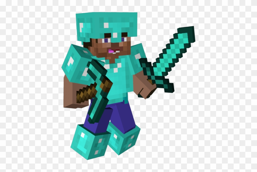 Minecraft Soldier - Minecraft Character Png Clipart