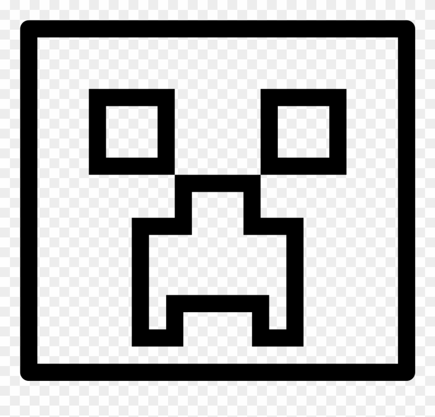 Minecraft Creeper Icon - Imagenes De Geometry Dash Para Colorear Clipart