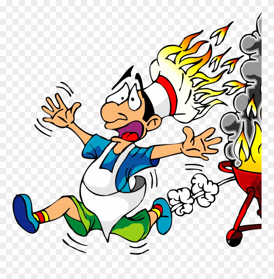 Japan Clipart Doing Business - Free Clipart Barbecue Fire - Png Download