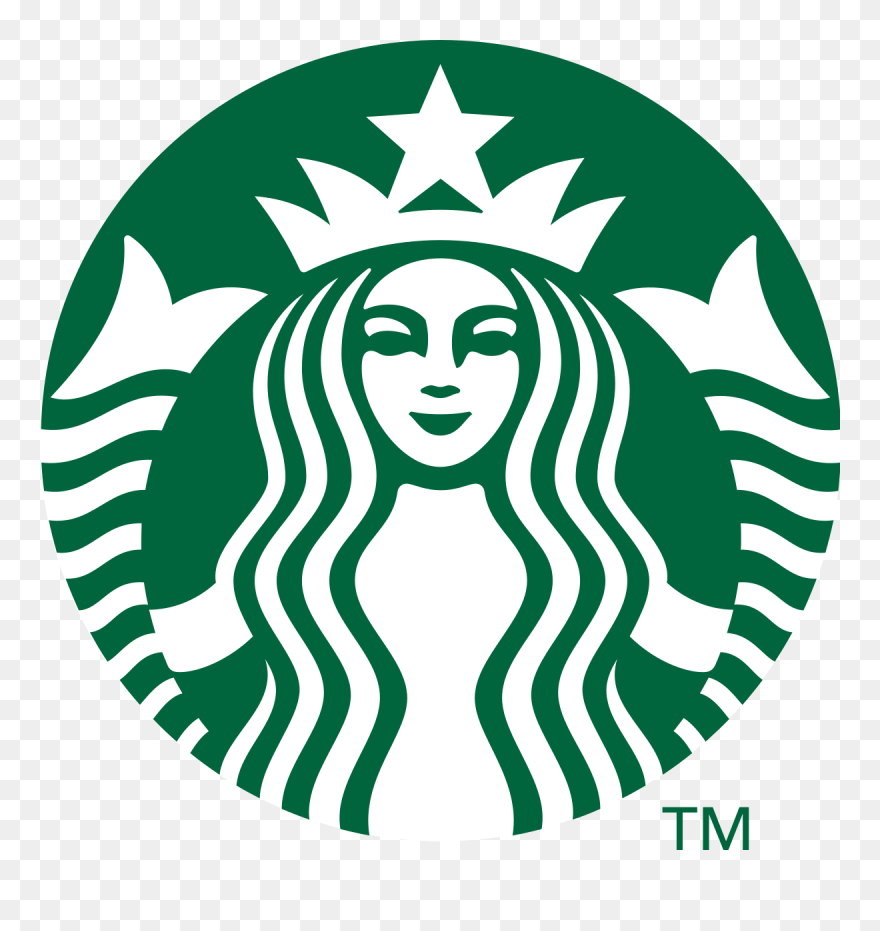 Starbucks Coffee Starbuckslogo Logo Queen Frappuccinost - Starbucks Logo 2018 Clipart