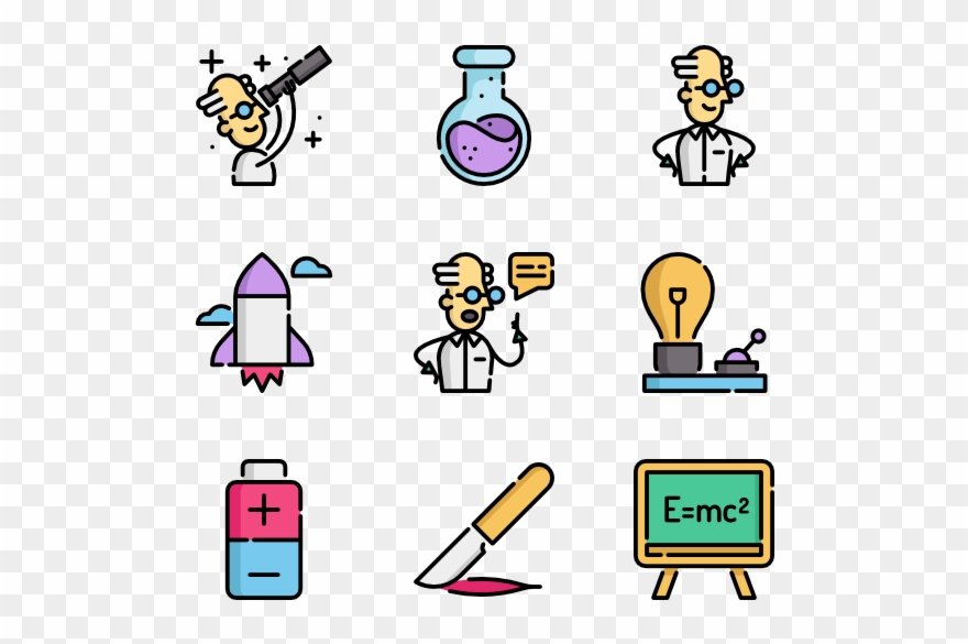 Mad Science - Happy Birthday Icon Png Clipart