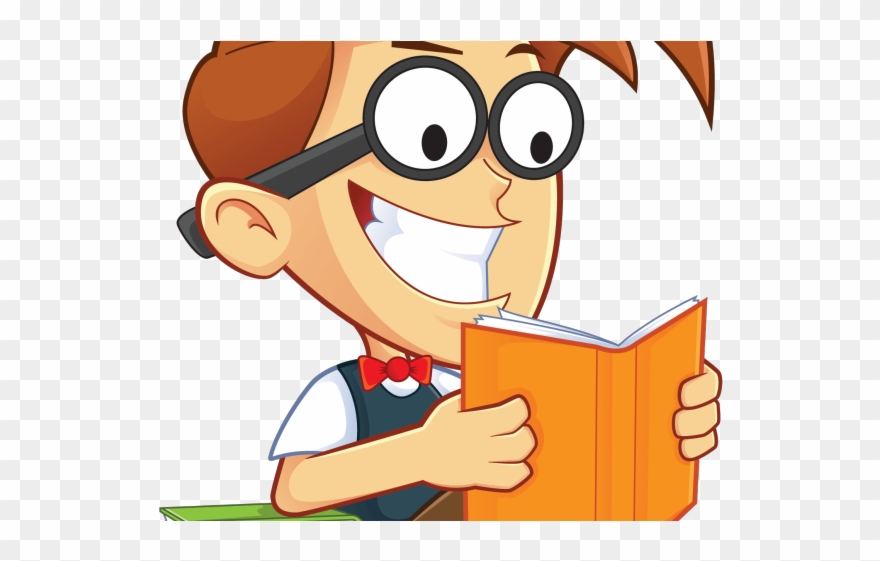Original - Animated People Reading Clipart