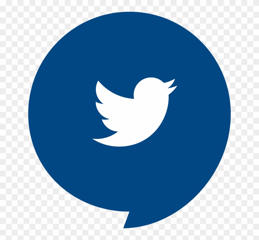 Social Media - Twitter Logo Png Pink Clipart