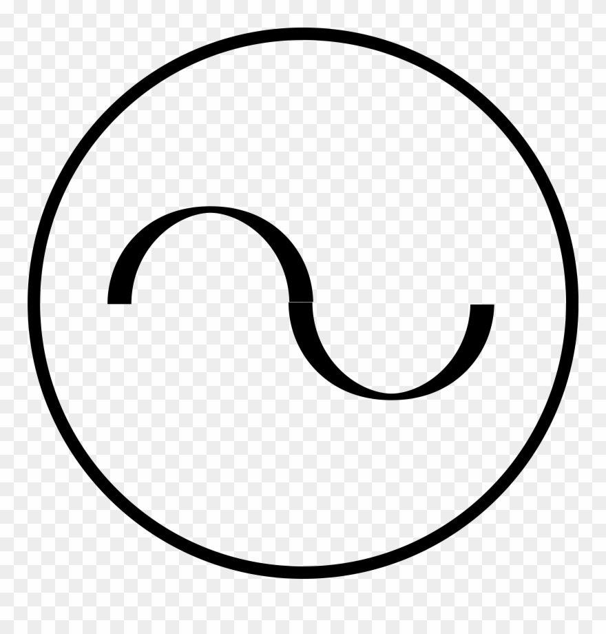Rsa Iec Ac Source Symbol Svg Vector File, Vector Clip - Portable Network Graphics - Png Download
