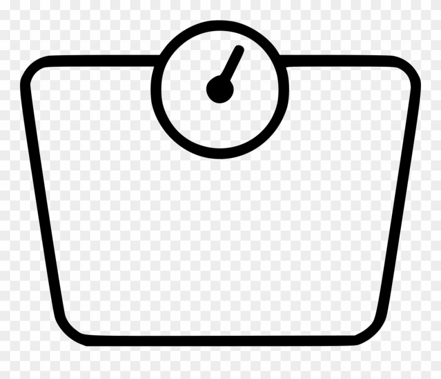 Clip Library Balance Clipart Black And White - Weighing Scale - Png Download