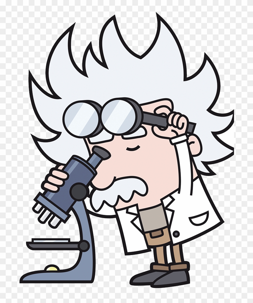 Clip Art Cartoon Transprent Png Free Download - Cartoon Scientist Transparent Png