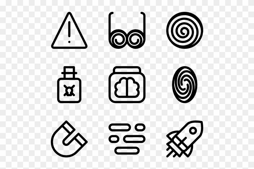 Mad Science - Festival Icon Clipart